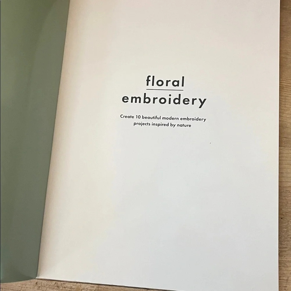 Floral Embroidery Magazine Ten Projects Great Britain 2020